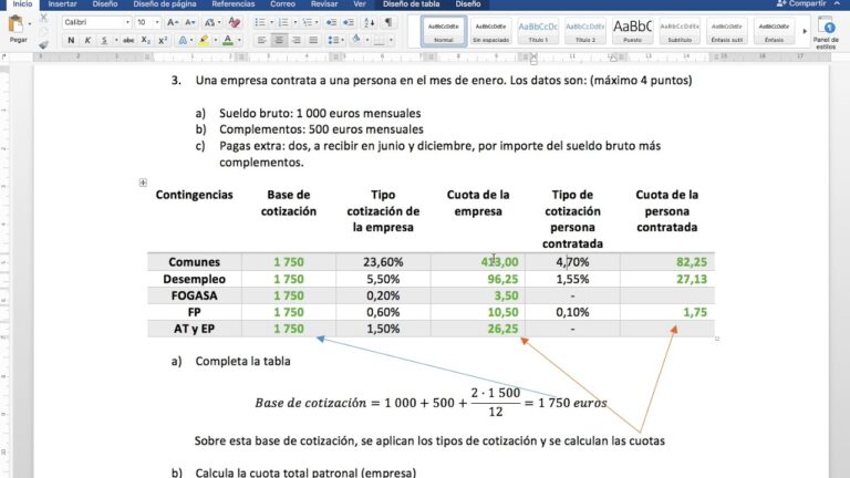 Guía para calcular el importe líquido a percibir
