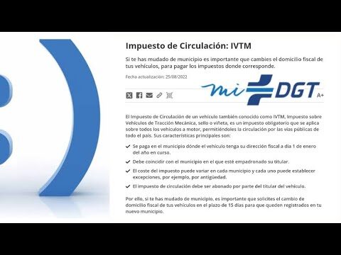Impuesto de Circulación por Cilindrada del Coche